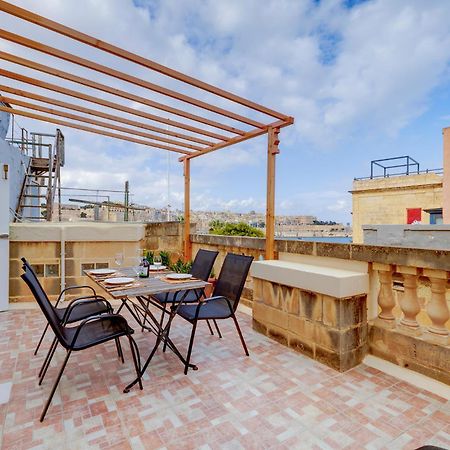 Traditional Maltese Townhouse, Roof Terrace And Views Senglea Zewnętrze zdjęcie